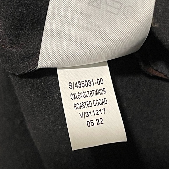 Banana Republic VEGAN LEATHER MINI DRESS Roasted Cocao Size Small - Picture 10 of 10